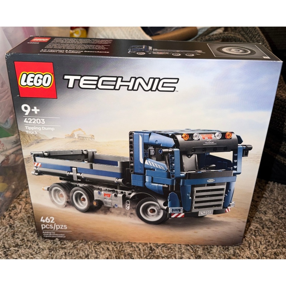 Lego Technic Tipping Dump Truck Building Set (NWT) 42203
